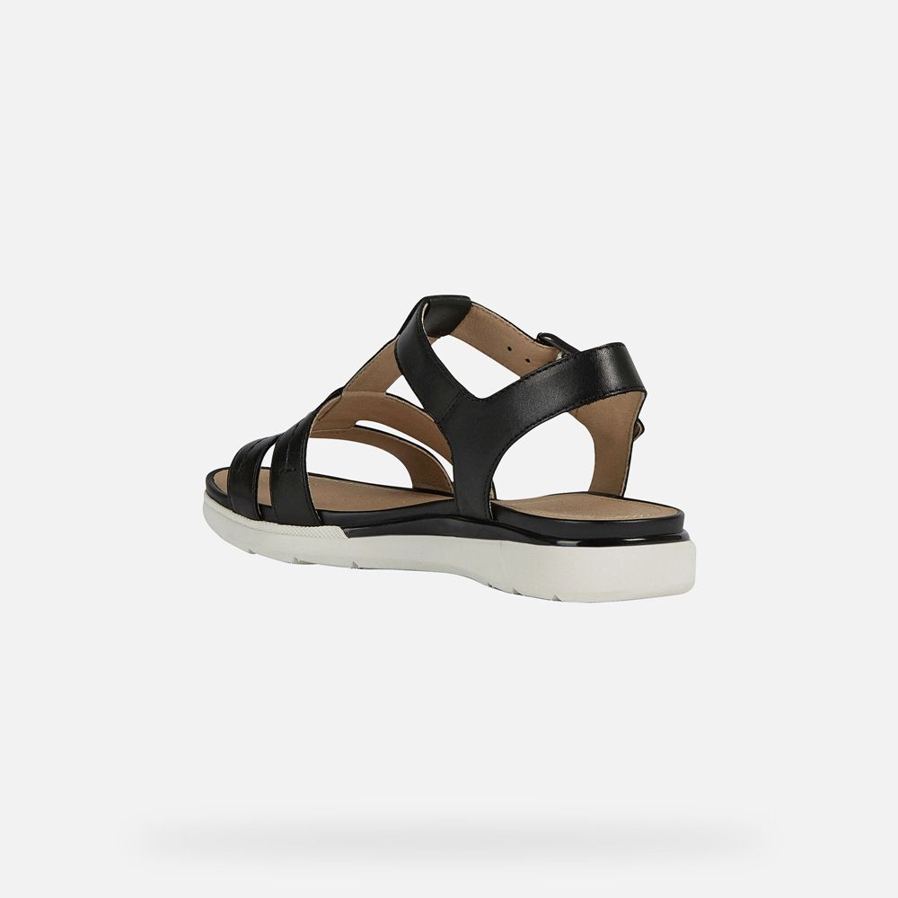 Sandalias Geox Senhora Pretas - Hiver - NAORX0856